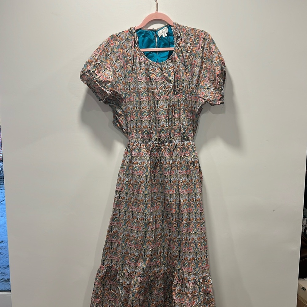 J. Crew x Liberty Cutout Dress